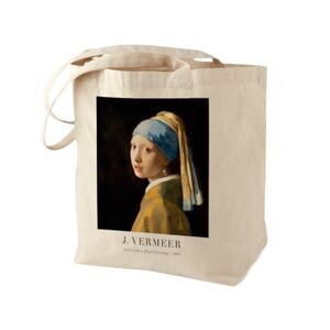 Vermeer Girl With the Pearl Earring Tote